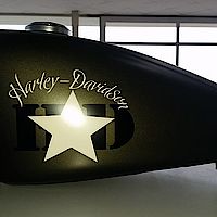 Harley Davidson Lacksatz1
