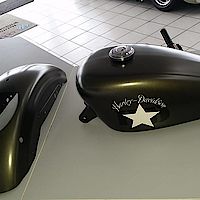 Harley Davidson Lacksatz2
